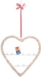 Hængende flet-hjerte til fotos Small Foot