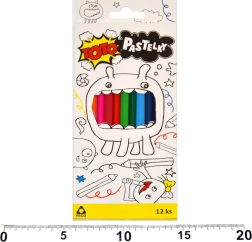 Trekantede farveblyanter ERGO 12 stk.