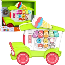 Elektrisk børneklaver – grøn isbod