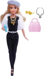 Dukke med tilbehør 29 cm