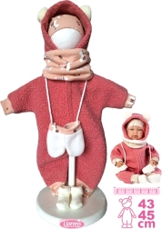 Llorens tøj til dukke New Born 43–45 cm, 5-dels sæt