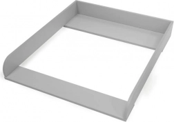 puslebord grå – træoverdel kompatibel med IKEA