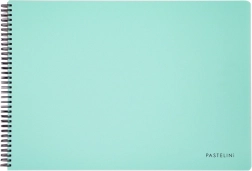 Skitseblok A4 40 ark PASTELINI grøn