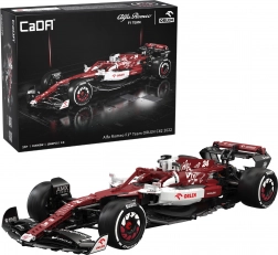 CaDA byggesæt racervogn ALFA ROMEO F1 Team ORLEN C42 (1:8, 1868 klodser)