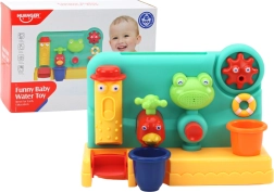 Badelegetøj til børn – fontæne med frø og vandmølle