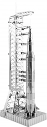 METAL EARTH 3D-puslespil Apollo Saturn V med rampe