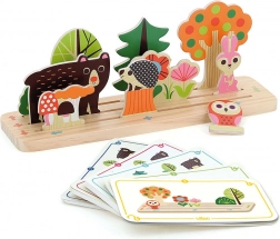 Vilac Træ logisk spil Byg det rigtigt Skov