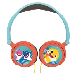 Sammenklappelige Baby Shark-hovedtelefoner