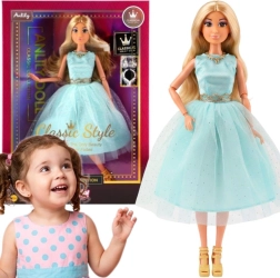 Woopie Royal Lily-dukke i turkise kjoler, 30 cm