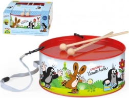 Tromme Krtek 20 cm med trommestikker