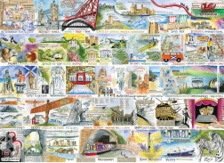 Puslespil Britisk og brillant 1000 brikker GIBSONS