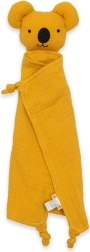 Musselin sovebamse NEW BABY koala mustard