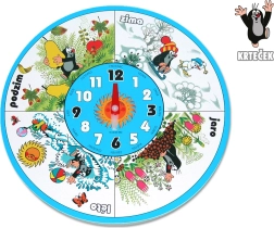 Træ vægur KRTEK 20 cm