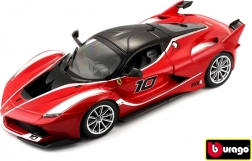 Bburago 1:24 Ferrari Racing FXX K Metallisk Rød