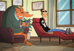 Puslespil CLEMENTONI Netflix Den her verden får mig ikke Zerocalcare 1000 brikker