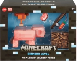 Minecraft Zombie Figur med Diamant Niveau