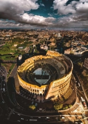 Puslespil Colosseum i Rom 1000 brikker