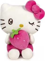 hello kitty plysbamse jordbær 20 cm