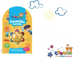 Stjerneformede voksfarver, 6 farver