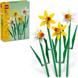 LEGO Påskeliljer – gule og hvide påskeliljer til vase