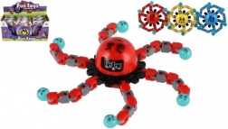 Lysende gyroskopisk spinner 7 cm – mekanisk antistress-fidget til børn