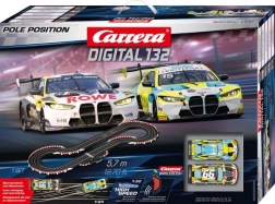 Bilbane Carrera Digital 132 Pole Position 5,7 m med BMW M4 GT3-biler