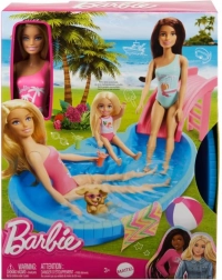 Barbiedukke med pool