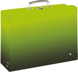 Firkantet laminokuffert A4 Ombre Oxy Next