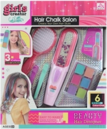 Hårstudie med hårkridt