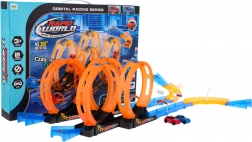 Racerbane Flammende Loop med biler, 38 dele