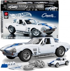 Hot Wheels Brick Shop Corvette Grand Sport byggesæt 1:16, 918 dele