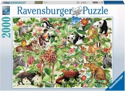 Ravensburger puslespil Jungle 2000 brikker