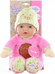 Baby born til babyer lysende dukke til sengen 30 cm