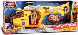 Helikopter The Corps The Nightwing med figur, 50 cm