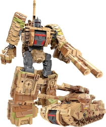 Transformerende robotisk tank