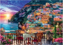 Puslespil Positano, Italien 1000 brikker RAVENSBURGER