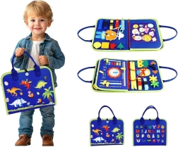 2Kids Toys sensorisk aktivitetsbog Dinosaurer