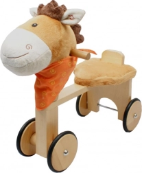 Gyngehest med Tørklæde