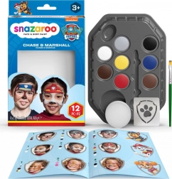 Snazaroo ansigtsmalesæt Paw Patrol – Chase og Marshall, 8 farver