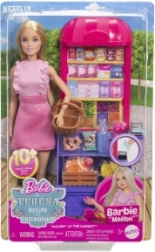 Barbie Malibu indkøbslegesæt med dukke