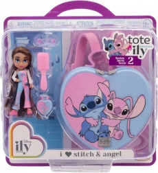 Disney ILY 4Ever mini dukke Stitch & Angel med tilbehør