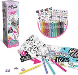 Style4Ever malebog på rulle