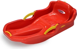 Snow Play bob Comfort 80 cm rød med håndbremser