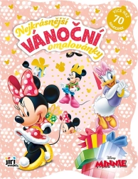 Julemalebog med Minnie-klistermærker