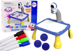 Børneprojektor til tegning med rumtema