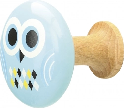 Træ vægkroge til børn Uglen og Parrallelogrammer