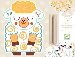 Djeco magisk farvelægning - Husdyr