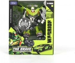 Transformerende robot og bil – kreativ byggesæt til børn