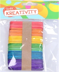 Farvede ispinde 6,5x1 cm