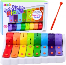 Rock N' Roller klaver til børn – roterende farvehjul